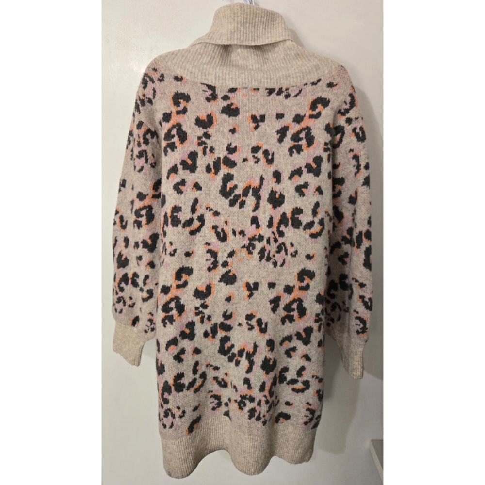 NWT Anthropologie Women's Leopard Print Sweater Size Medium - Picture 10 of 12